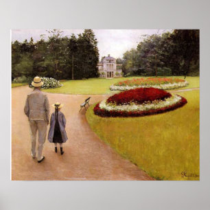 Caillebotteegendens park, poster