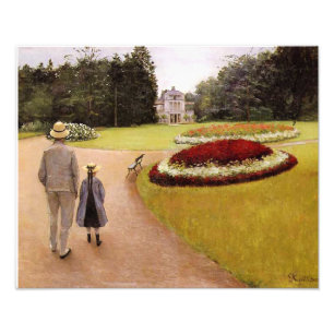 Caillebotteegendomen Parken, Fototryck