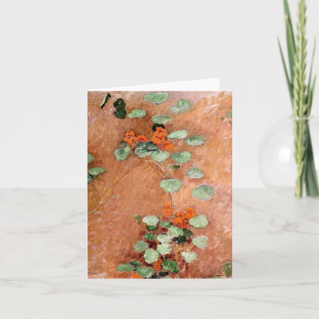 Caillebottes Nasturces Anteckningskort (Framsida)