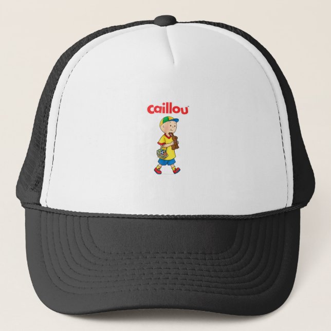 Caillou Barn T Shirt - Påsk Keps (Framsida)