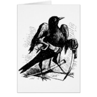 Caim beast hälsningskort