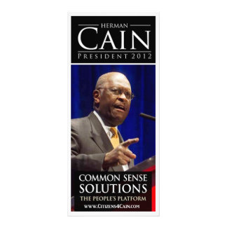 Cain 2012 kuggekort reklamkort