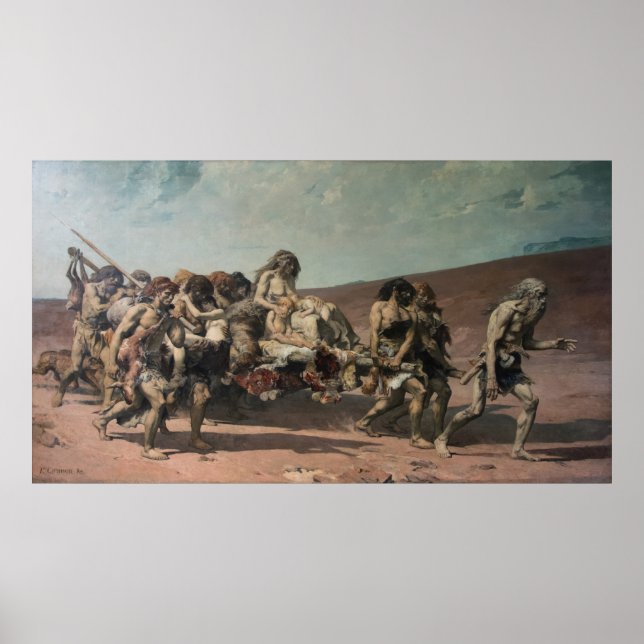 Cain Flies before Jehovas Curse Poster (Framsidan)