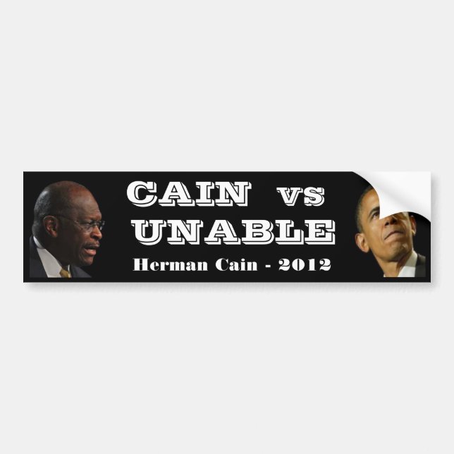 CAIN vs OFÖRMÖGET Bildekal (Framsidan)