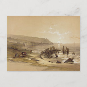 Caiphas tittar mot Mount Carmel Volume II Vykort