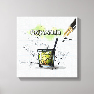 Caipirinha Canvastryck