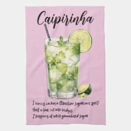 Caipirinha Cocktail Recipe Kökshandduk