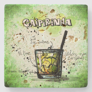 Caipirinha Drink Recipe Underlägg Sten