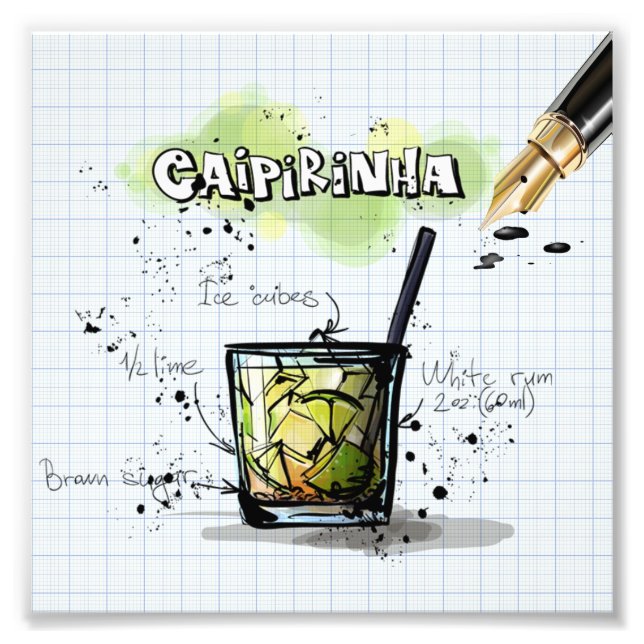 Caipirinha Fototryck (Framsidan)