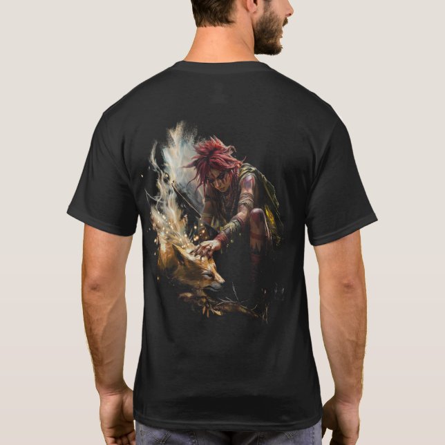 Caipora (Modelo II) T Shirt (Baksida)