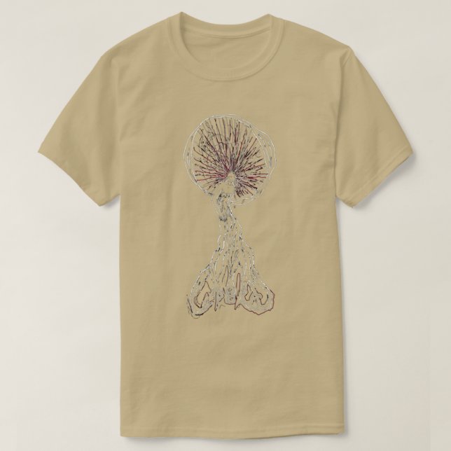 Caipora Tree Guy Premium  T Shirt (Design framsida)