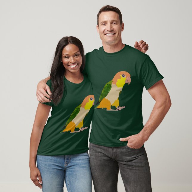 Caique-papegoja T Shirt (Unisex)