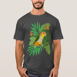 Caique with leaves t shirt