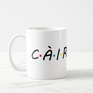 càirdean (vänner på skotsk gaeliska -Gàidhlig) Kaffemugg