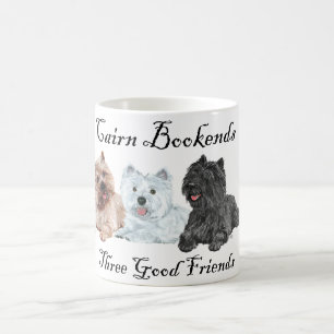 Cairn Bookends, tre Bra vänner Kaffemugg