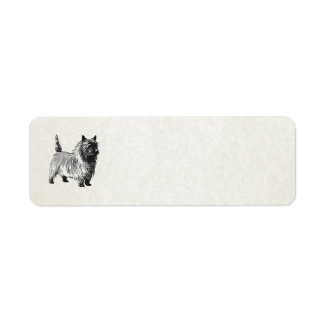 cairn skräcker returadress etikett (Framsidan)