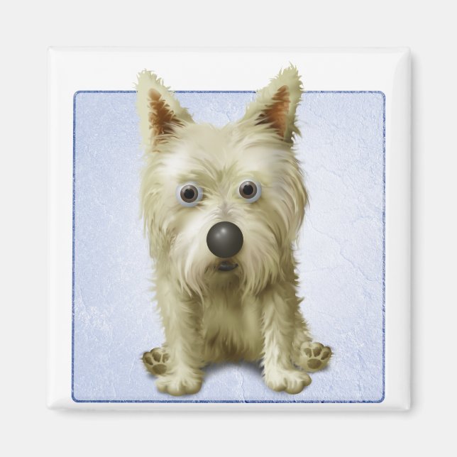 Cairn Terrier 1 Magnet (Framsidan)