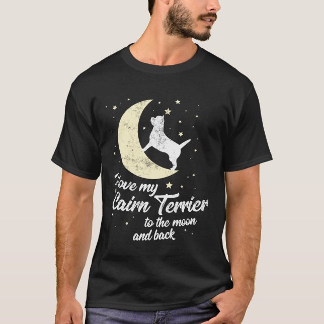 Cairn Terrier  1 T Shirt (Framsida)