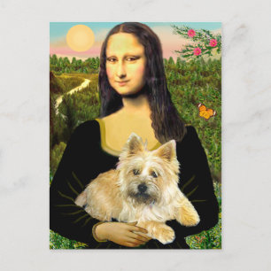 Cairn Terrier 23 - Mona Lisa Vykort
