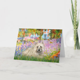 Cairn Terrier 4 - Garden Helgkort