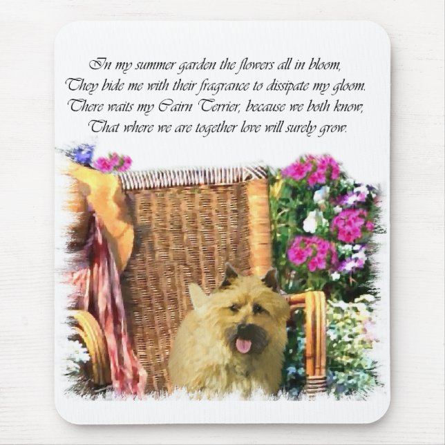 Cairn Terrier Art Gifts Musmatta (Framsidan)