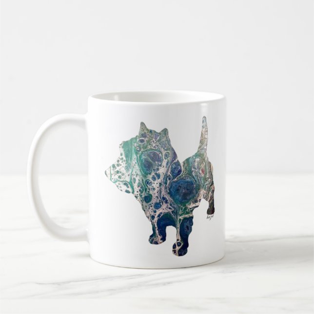 Cairn Terrier, Cairn Terrier Kaffemugg (Vänster)