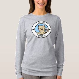 Cairn Terrier Coffee Älskare T-Shirt