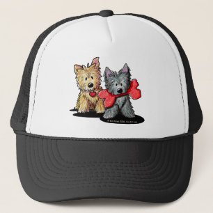 Cairn Terrier Duo Cap Keps