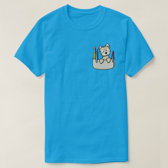Cairn Terrier fickskydd T-Shirt (Design framsida)