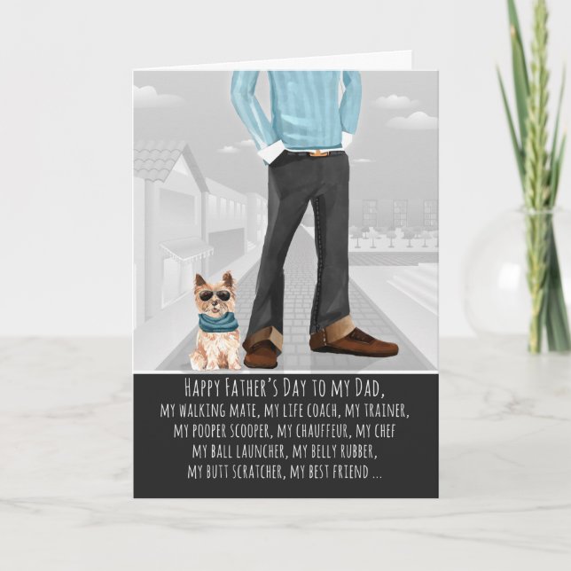 Cairn Terrier från Hund Kort (Framsida)