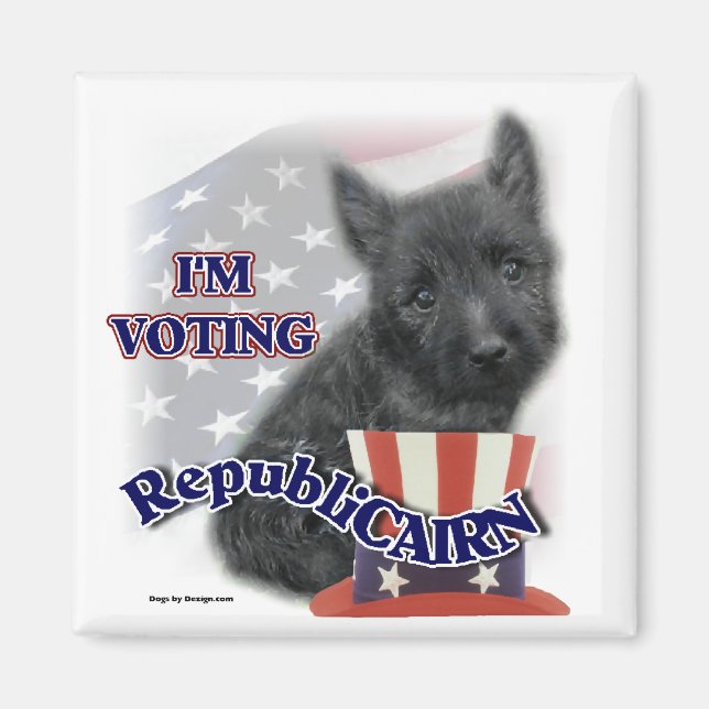 Cairn Terrier Gifts Magnet (Framsidan)