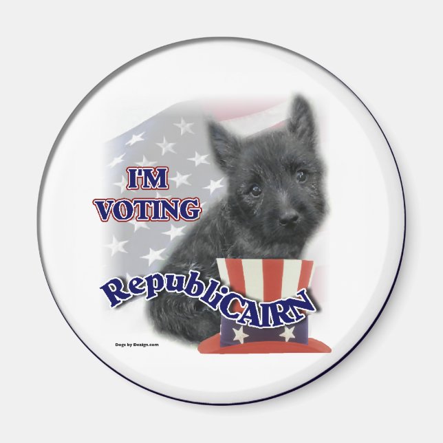 Cairn Terrier Gifts Magnet (Framsidan)