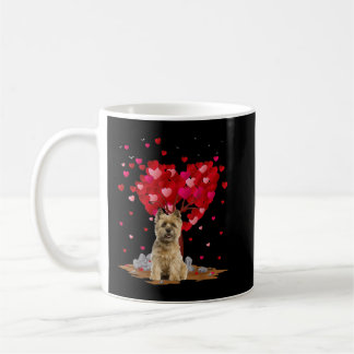 Cairn Terrier Hund älskare Heart Shape Cairn Terri Kaffemugg
