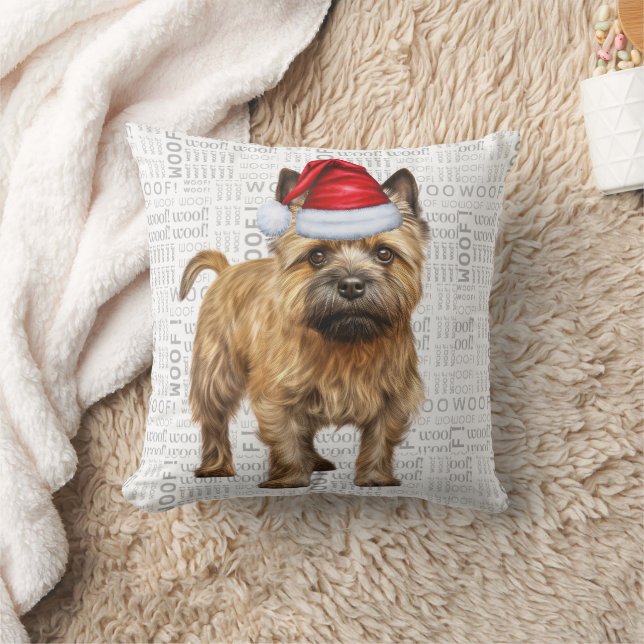 Cairn Terrier Hund älskare jul Helgdag Kudde (Filt)