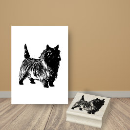 Cairn Terrier Hund aveln Stämpel