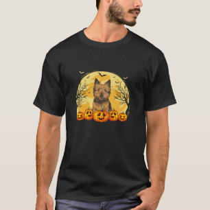 Cairn Terrier Hund Pumpkins Halloween Costume Mana T Shirt