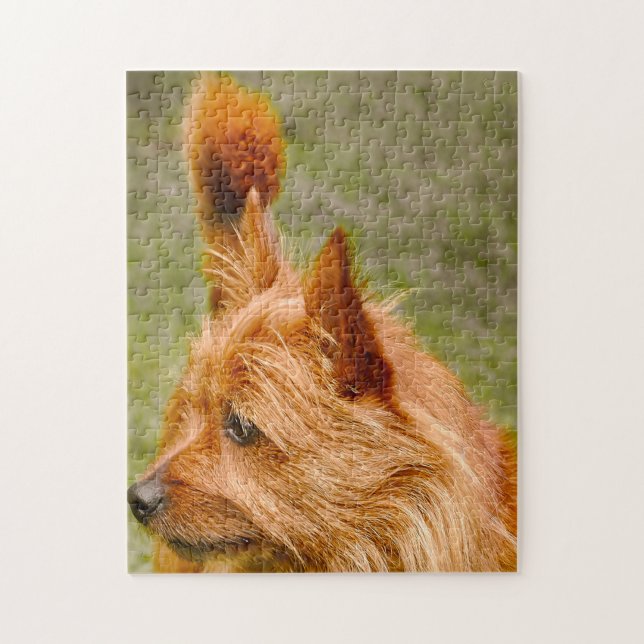 Cairn Terrier Hund. Pussel (Vertikal)
