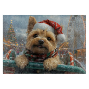 Cairn Terrier Hund Roller Underlägg jul