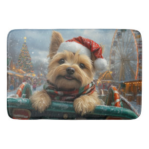 Cairn Terrier Hund Roller Underlägg jul Badrumsmatta