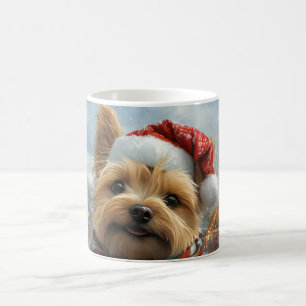 Cairn Terrier Hund Roller Underlägg jul Kaffemugg