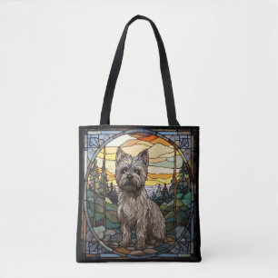 Cairn Terrier Hund Tygkasse