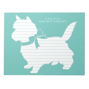 Cairn Terrier Hund Valp Anteckningsblock