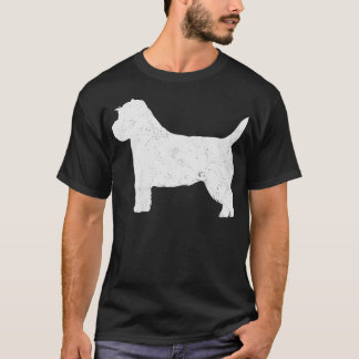 Cairn Terrier Hund Vintage T Shirt