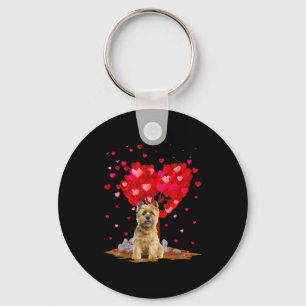 Cairn Terrier Hundälskare Hjärtform Cairn Terrier  Nyckelring