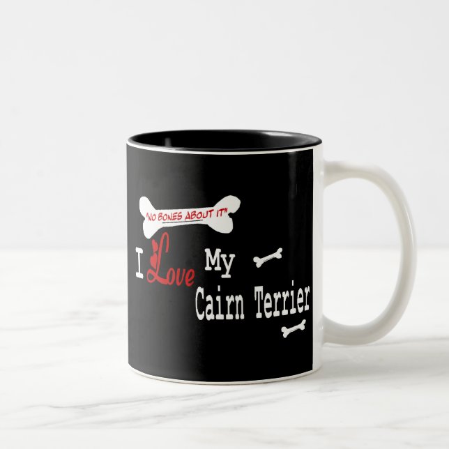 Cairn Terrier (I Kärlek) Mugg (Höger)