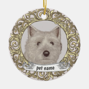 Cairn Terrier Kärleksfullt Minne ornament