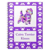 Cairn Terrier Kisses Cute Hund Silhouette PPY&B
