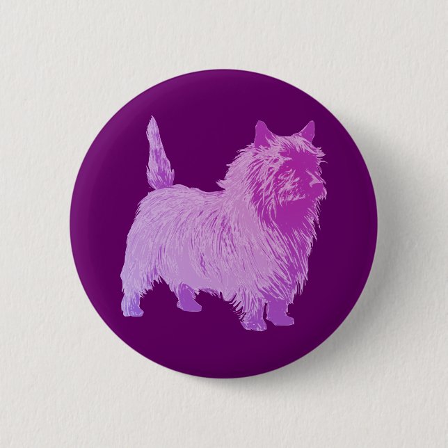 Cairn Terrier Knapp (Framsida)