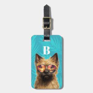 Cairn Terrier Luggage Tag Bagagebricka