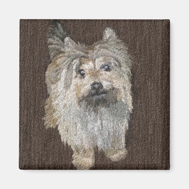 Cairn Terrier Magnet (Framsidan)